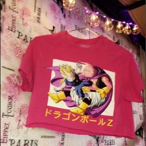 DragonBall Z Graphic Tee Crop Top